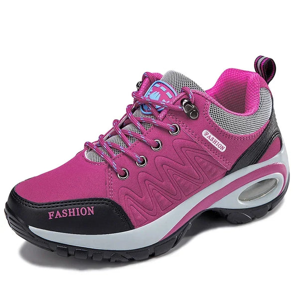 Women Casual Sneakers | Orthopedic Shoes | Rose Red