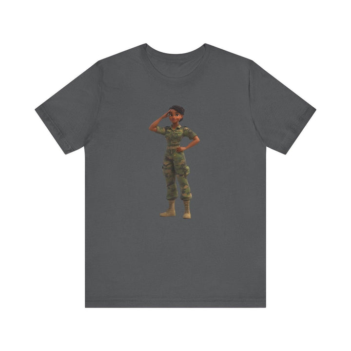 Fortnite Salute to Strength T Shirt | Asphalt