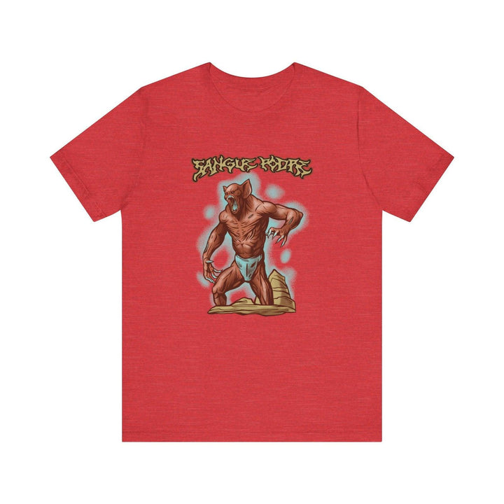 Adventure Savage Roar T Shirt | Heather Red