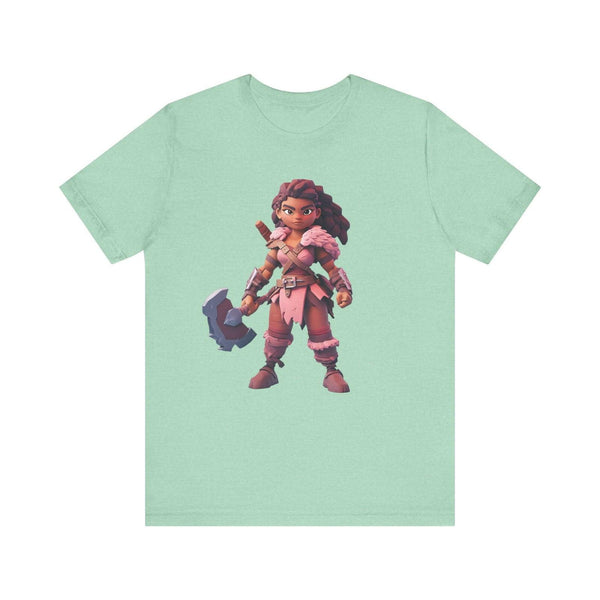 Zelda Savage Warrior T Shirt | Heather Mint