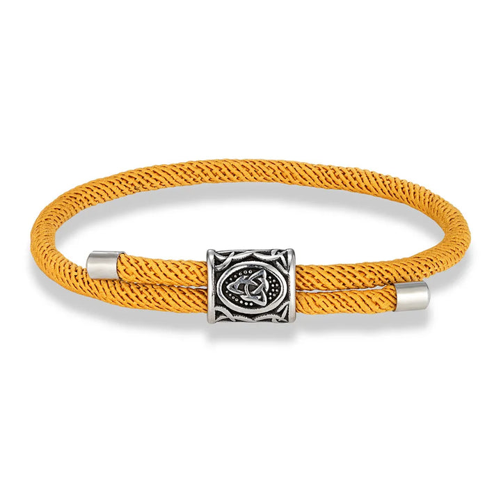 Runes Bead Bracelet | Turmeric Twill Tees