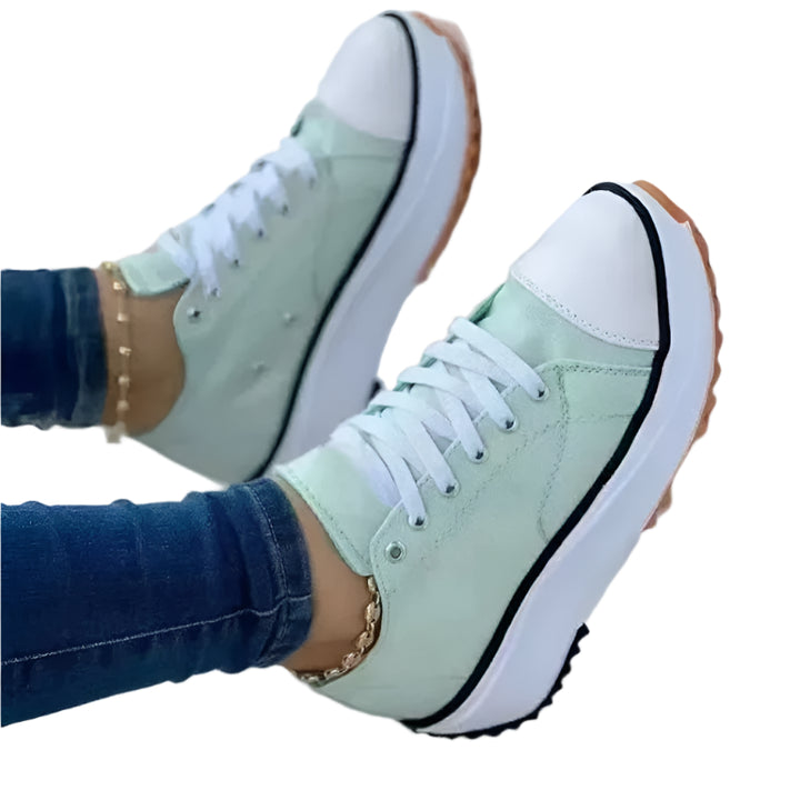 Women Round Head Canvas | Orthopedic Shoes | Twill Tees