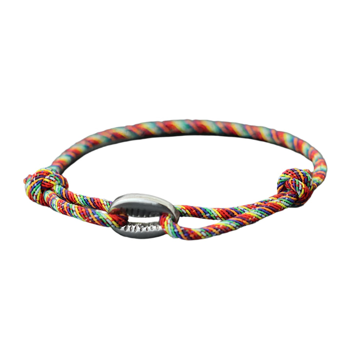Shell Bracelet | Rainbow Twill Tees