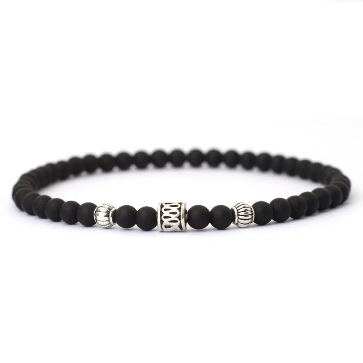 Viking Beads Bracelet | Onyx Twill Tees
