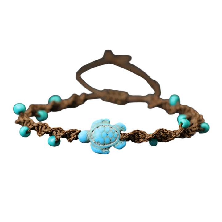 Bohemia Rope Bracelet | Brown Twill Tees