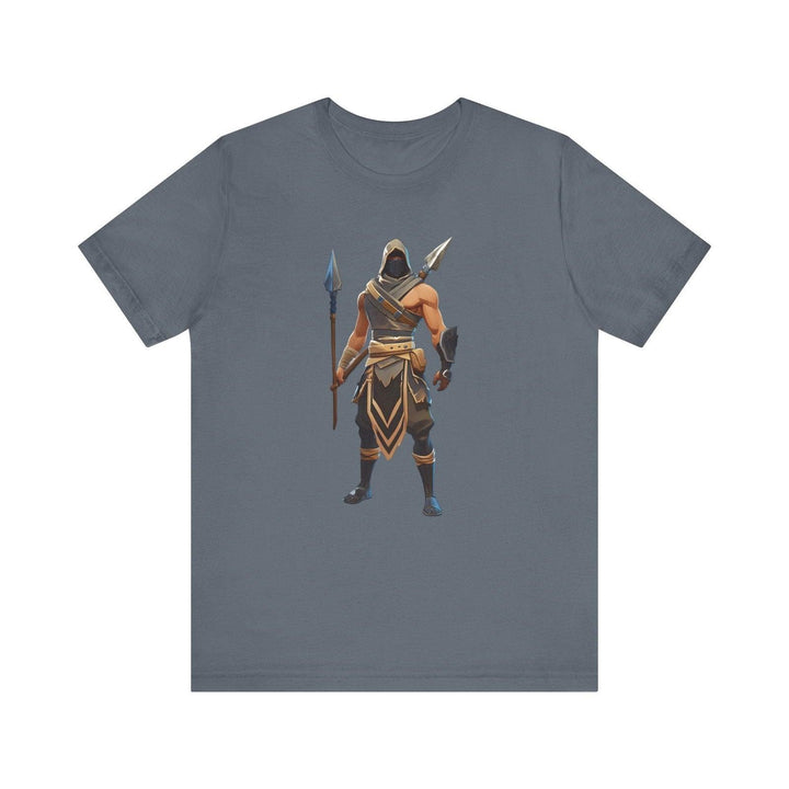 Fortnite Shadow Spear T Shirt | Steel Blue