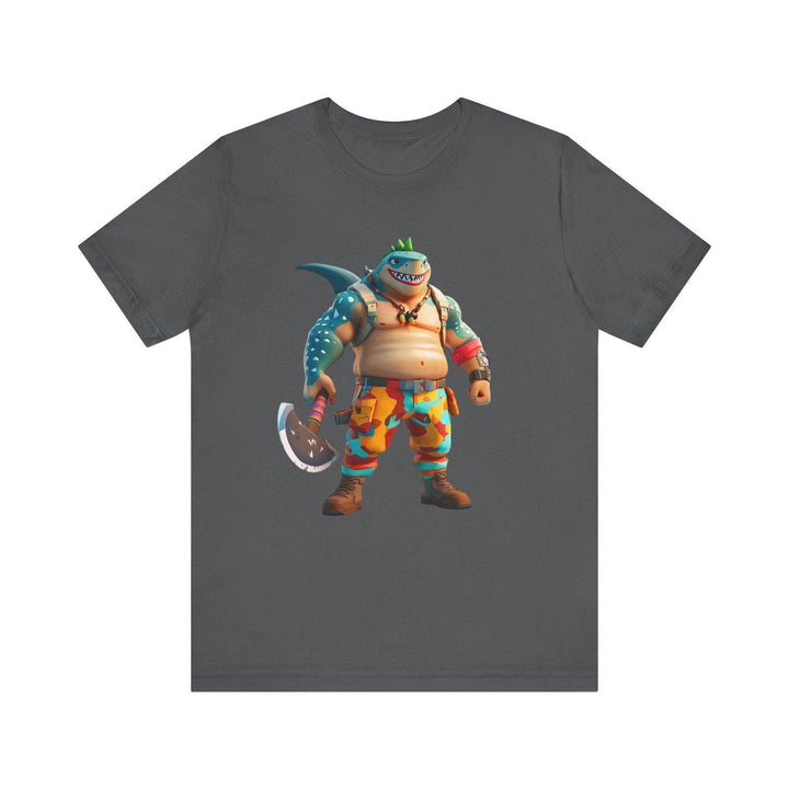 Fortnite Shark Brawler T Shirt | Asphalt