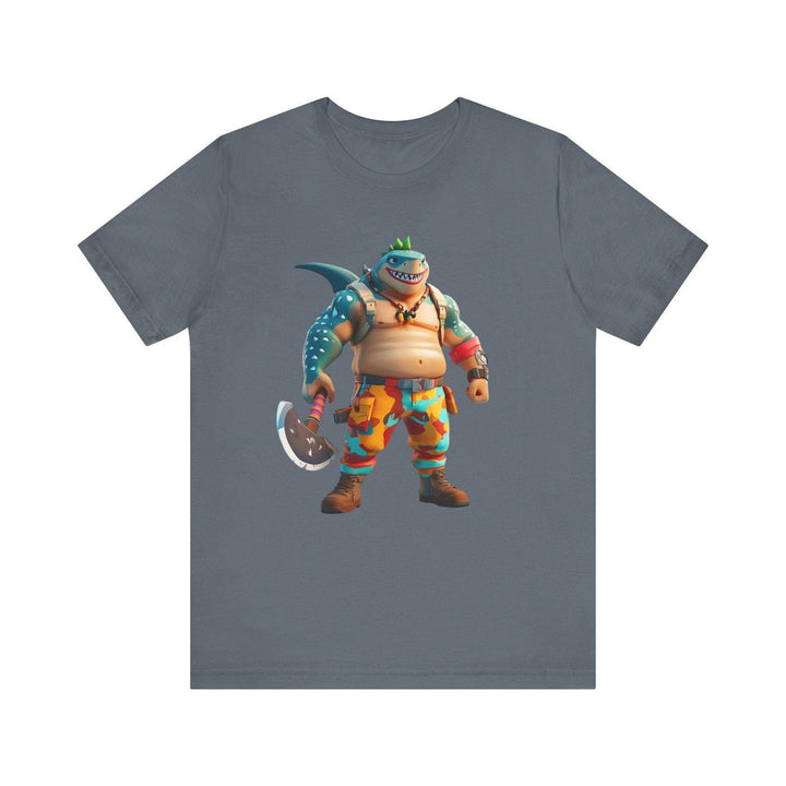 Fortnite Shark Brawler T Shirt | Steel Blue