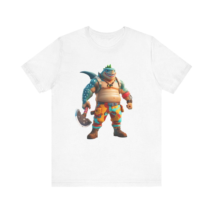 Fortnite Shark Brawler T Shirt | White