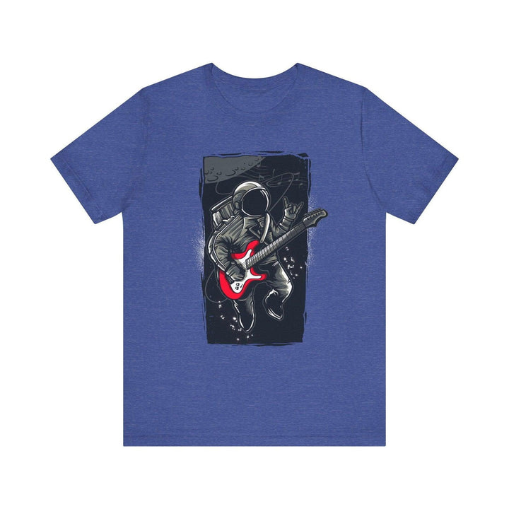 Nasa Space Rocker T Shirt | Heather True Royal