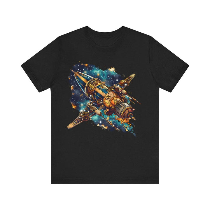 Nasa Steampunk Voyager T Shirt | Black