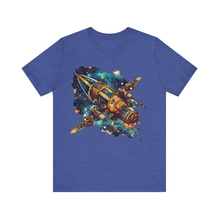 Nasa Steampunk Voyager T Shirt | Heather True Royal