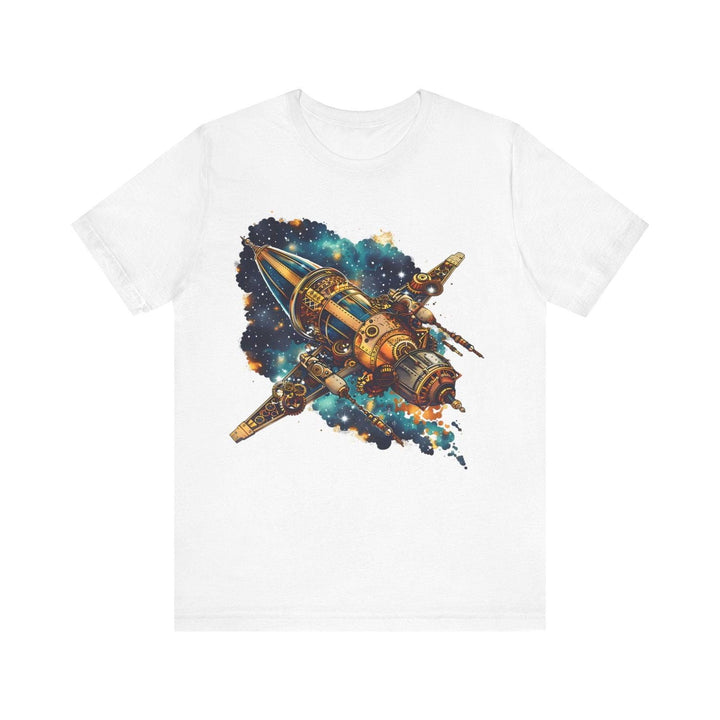 Nasa Steampunk Voyager T Shirt | White