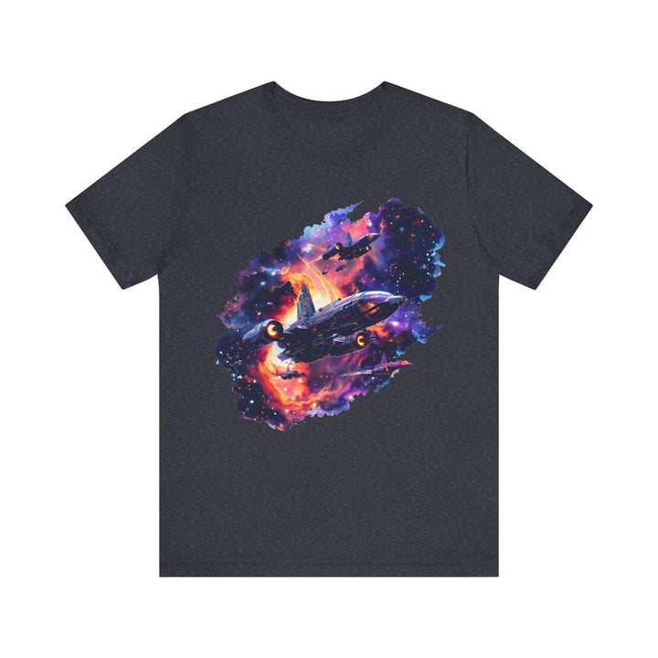 Nasa Stellar Fleet T Shirt | Heather Navy