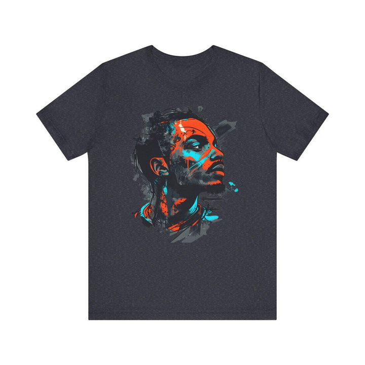 Hip Hop Street Art Vibes T Shirt | Heather Navy