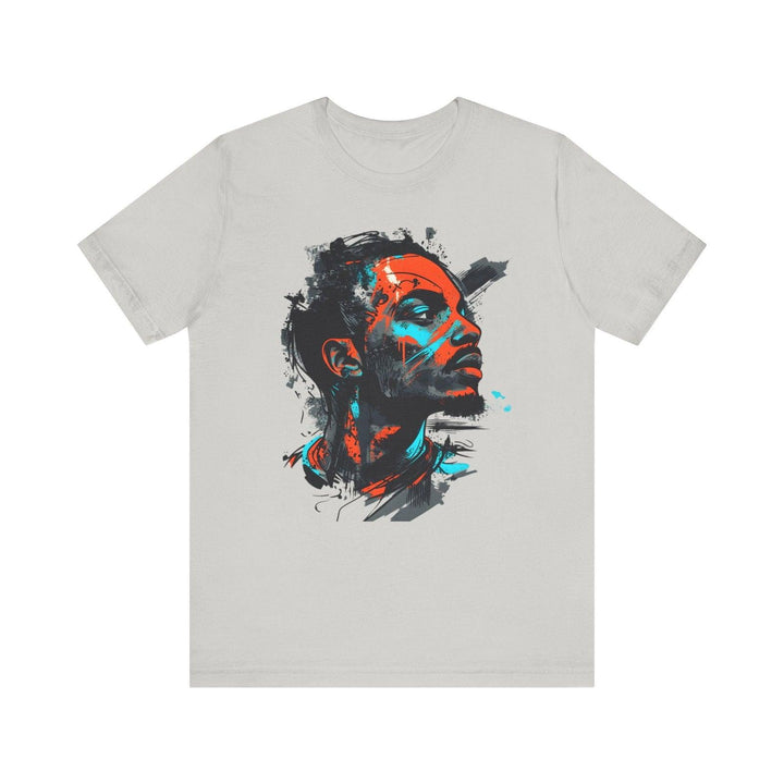 Hip Hop Street Art Vibes T Shirt | Silver