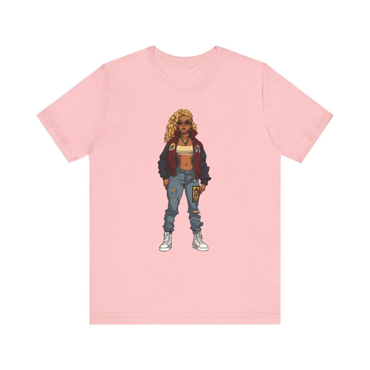 Hip Hop Street Style Diva T Shirt | Pink