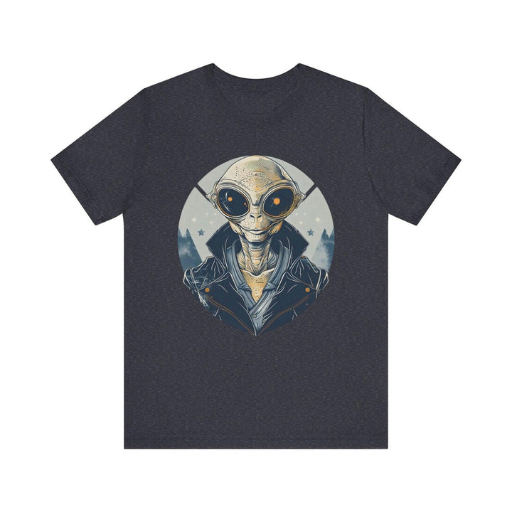 Alien Stylish T Shirt | Heather Navy