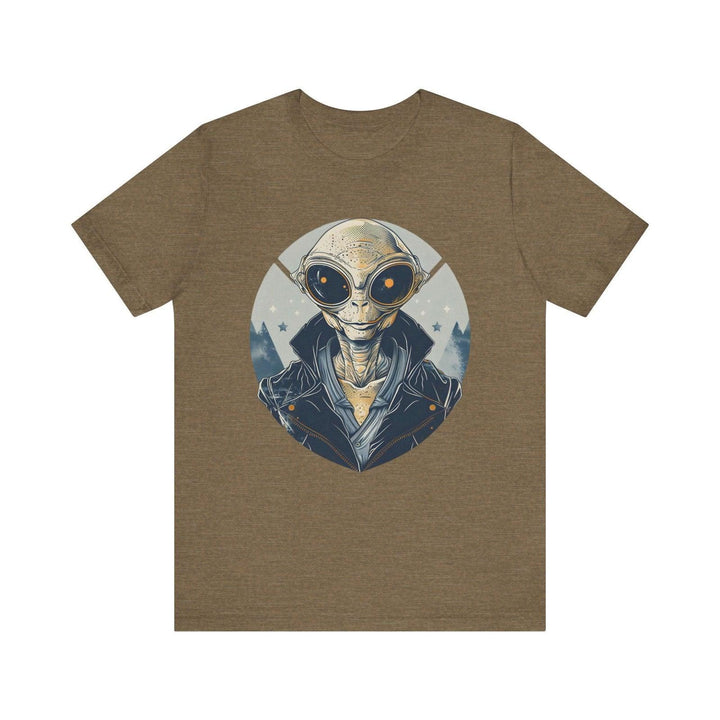 Alien Stylish T Shirt | Heather Olive