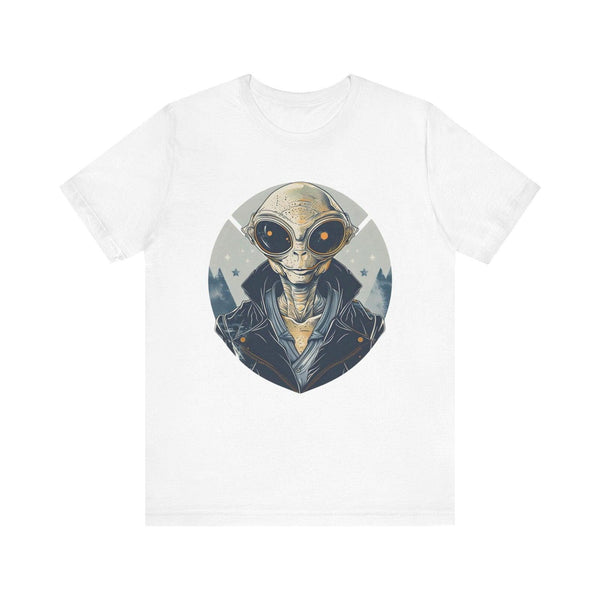 Alien Stylish T Shirt | White