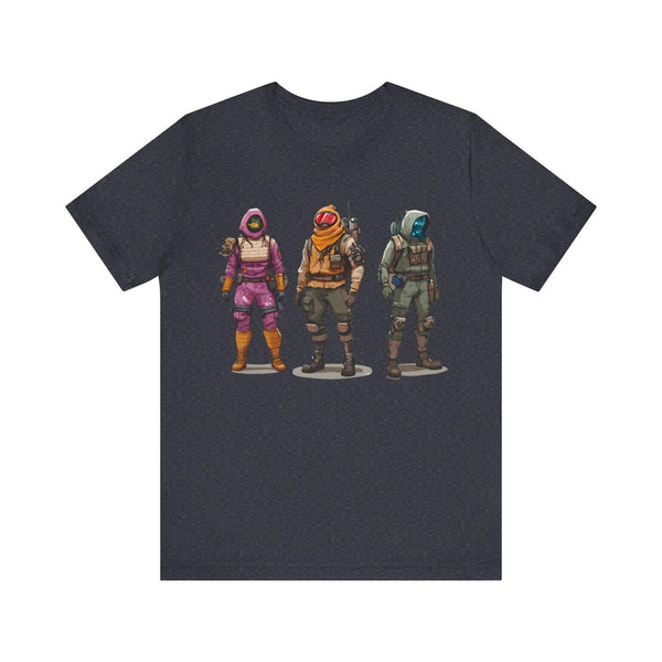 Fortnite Survivor Squad T Shirt | Heather Navy