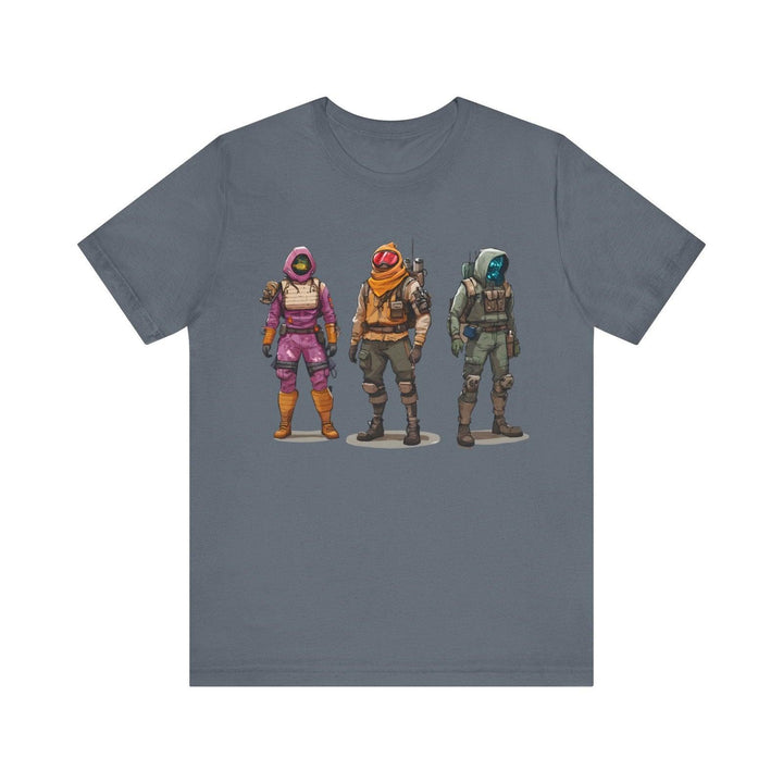 Fortnite Survivor Squad T Shirt | Steel Blue