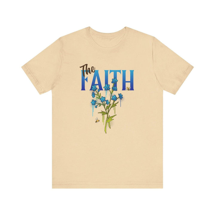 Christian The Faith Flower T Shirt | Soft Cream