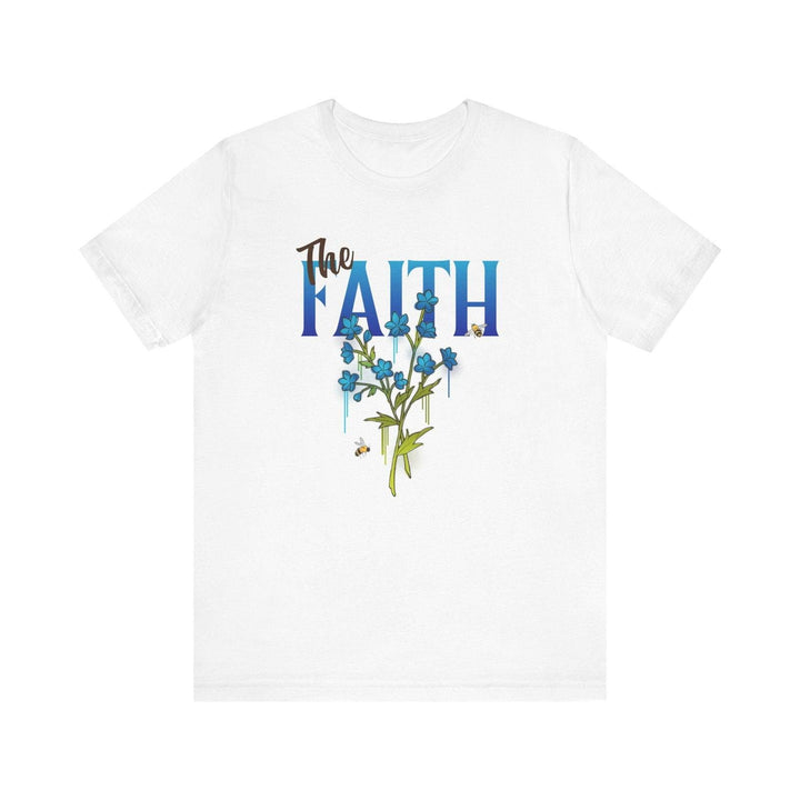 Christian The Faith Flower T Shirt | White