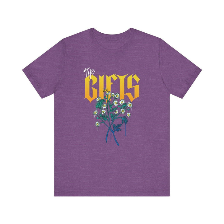 Christian The Gifts T Shirt | Heather Team Purple