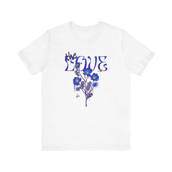 Christian The Love Blooms T Shirt | White