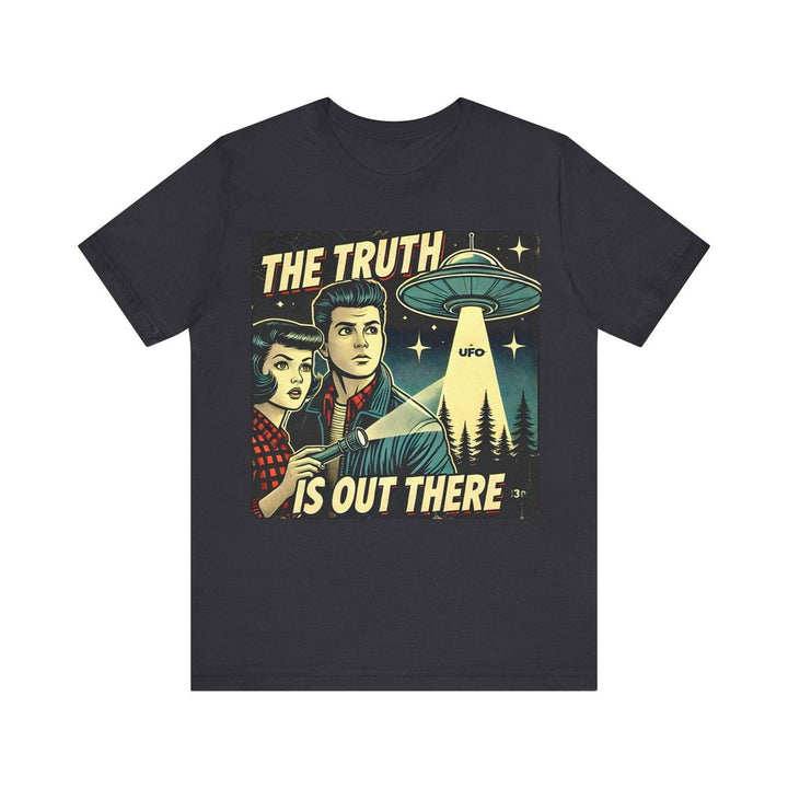 Alien The Truth Is Out There T Shirt | Dark Grey Twill Tees
