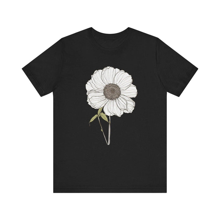 Flower Timeless Bloom T Shirt | Black