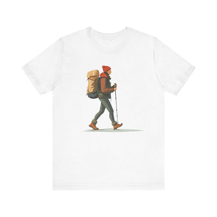 Hiking Trailblazer Explorer T Shirt | White