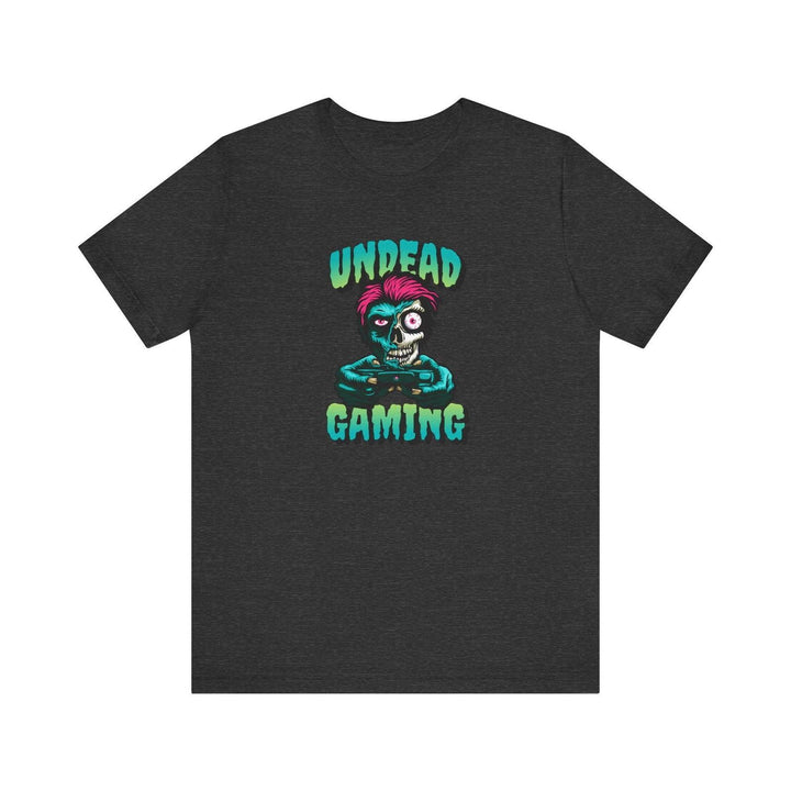 Adventure Undead Gaming T Shirt | Dark Grey Heather