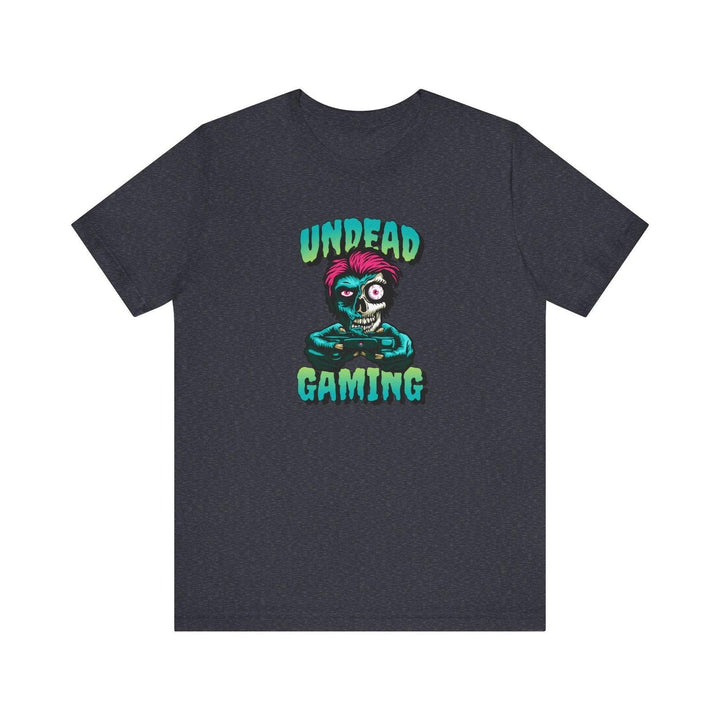 Adventure Undead Gaming T Shirt | Heather Navy