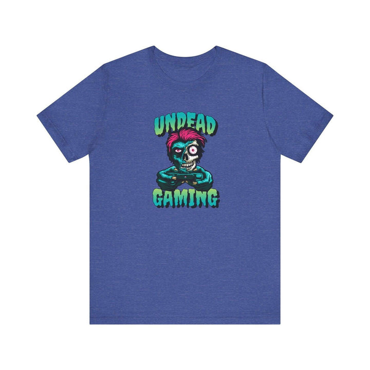 Adventure Undead Gaming T Shirt | Heather True Royal