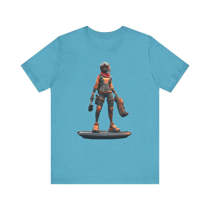 Fortnite Urban Assault Scout T Shirt | Heather Aqua