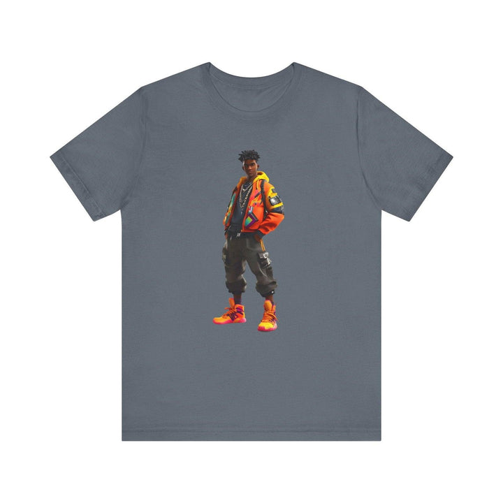 Fortnite Urban Hustler T Shirt | Steel Blue