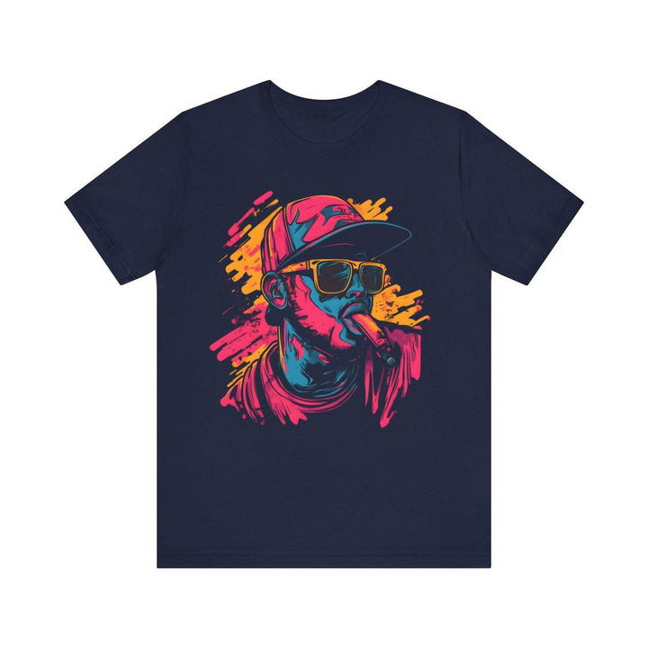 Hip Hop Urban Vibe T Shirt | Navy