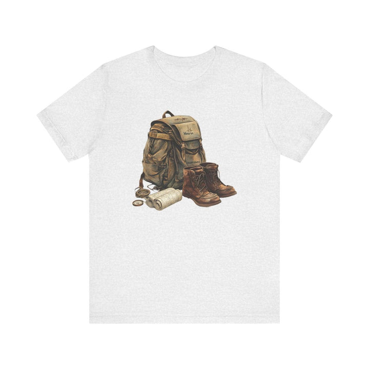 Hiking Wanderer's Gear T Shirt | Ash