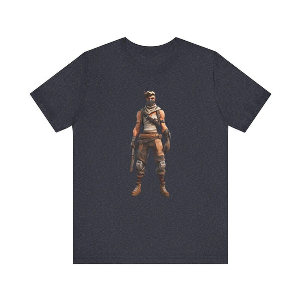 Fortnite Wasteland Survivor T Shirt | Heather Navy