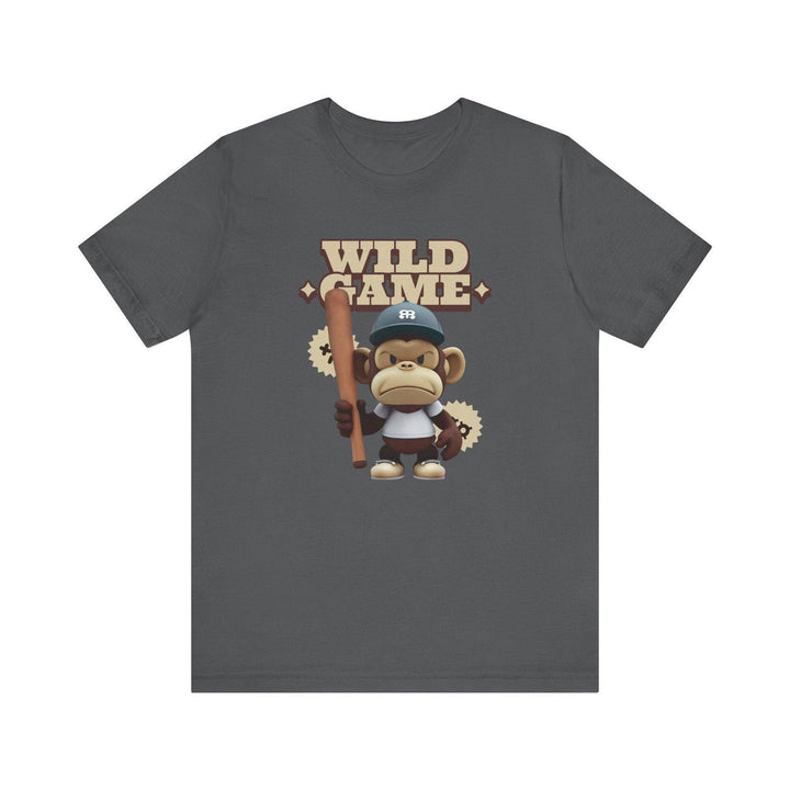 Adventure Wild Game Monkey T Shirt | Asphalt