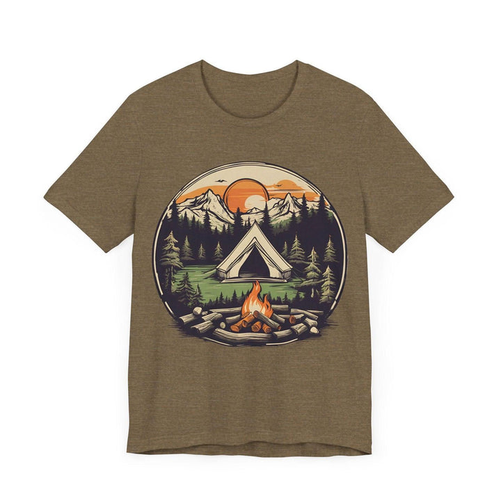 Summer Camp Wilderness Getaway T Shirt |