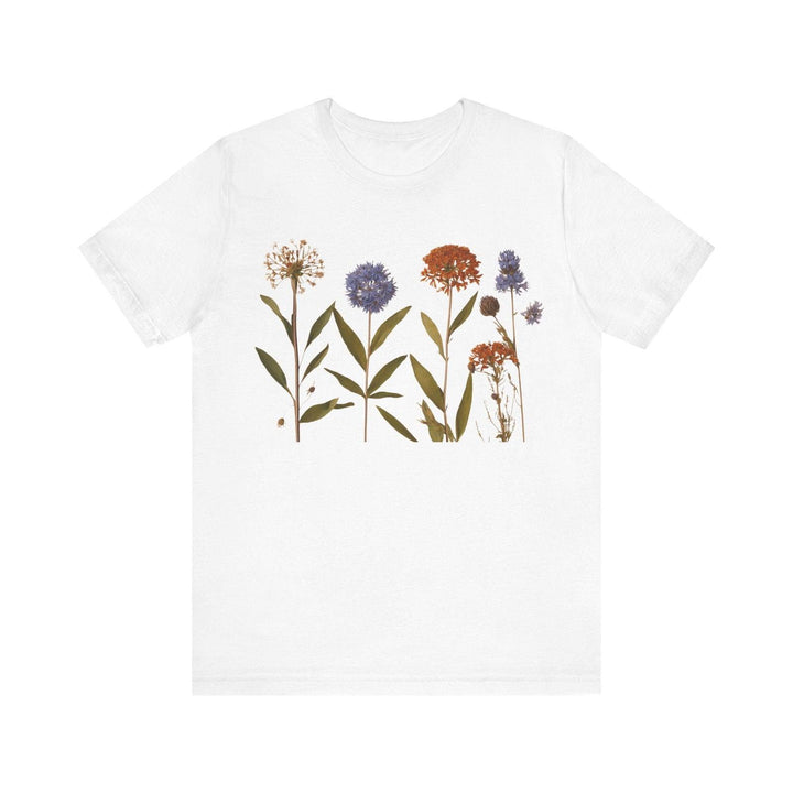 Flower Wildflower Harmony T Shirt | White